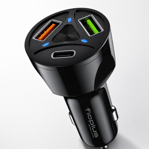 Araç Şarj Başlığı – 20w Type-C, 18w Type-A Usb 2x