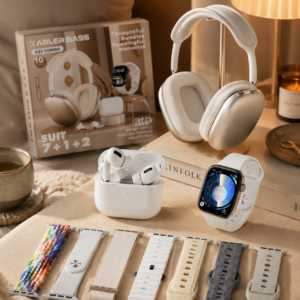 airpods airmax dijital saat watch paket 3lü set