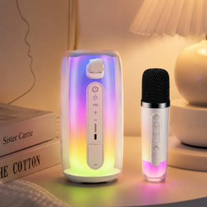 Newface Pluse 7 RGB Bluetooth Karaoke Hoparlör Beyaz