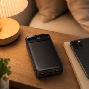 20.000 mah 20w hızlı şarj aleti siyah newface seyahat