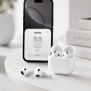 air pro 4. nesil geliştirilmiş mikrofon beyaz tüm cihazlarla uyumlu android redmi samsung iphone