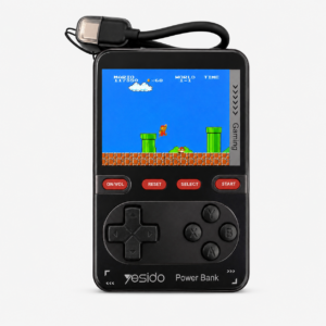Yesido Powerbank Oyun Konsolu Retro oyunlar super mario Tank Circus Contra