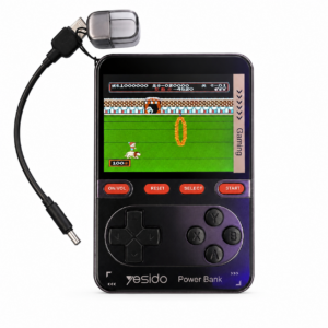 Yesido Powerbank Oyun Konsolu Retro oyunlar super mario Tank Circus Contra
