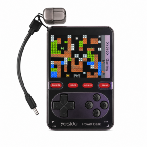 Yesido Powerbank Oyun Konsolu Retro oyunlar super mario Tank Circus Contra